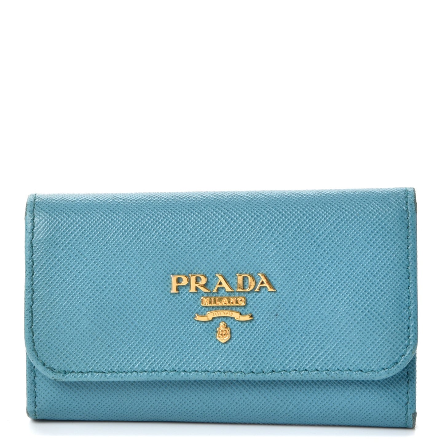Saffiano Metal 6 Key Holder Voyage