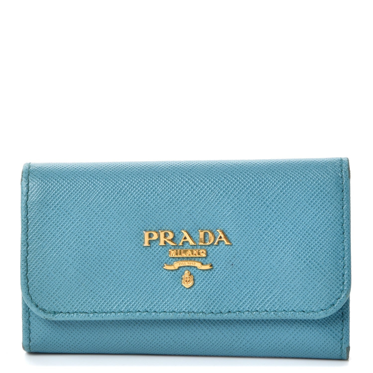 Prada Saffiano Metal 6 Key Holder Voyage 1 of 11