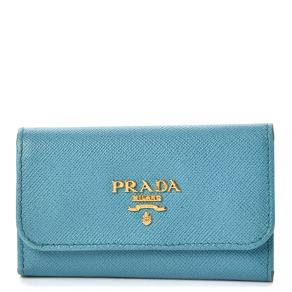 Prada Saffiano Metal 6 Key Holder Voyage 1 of 11