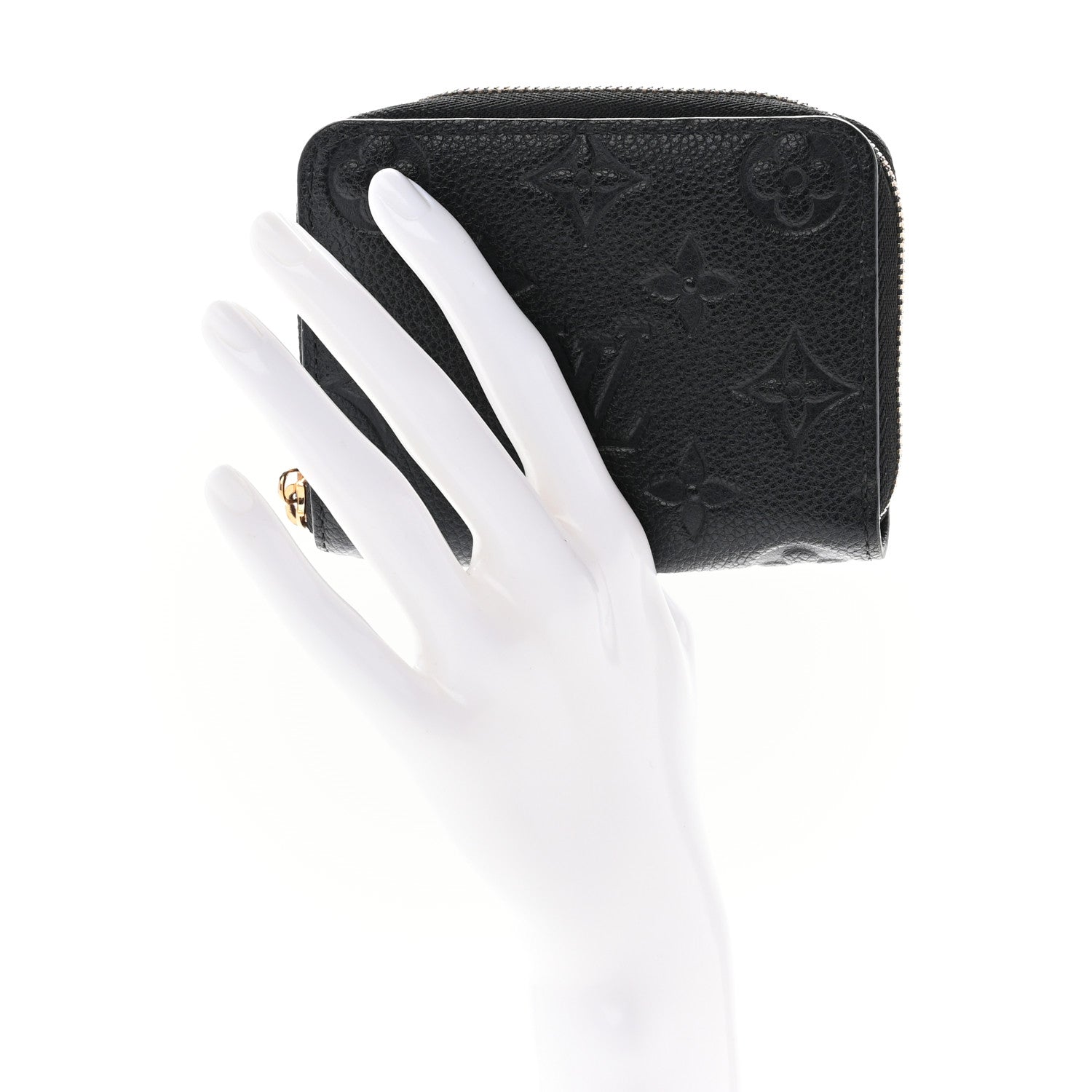 Louis Vuitton Empreinte Zippy Coin Purse Black 2 of 8