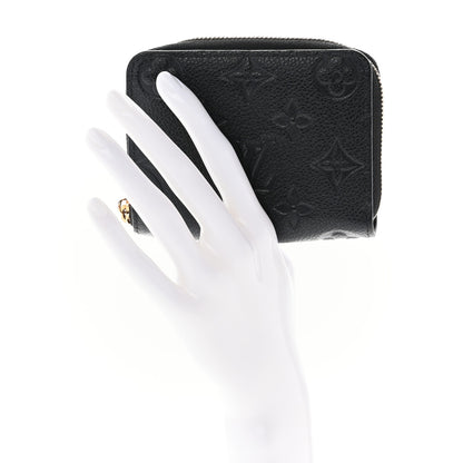 Louis Vuitton Empreinte Zippy Coin Purse Black 2 of 8