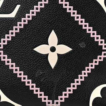 Louis Vuitton Empreinte Monogram Giant Broderies Neverfull MM Black 10 of 11