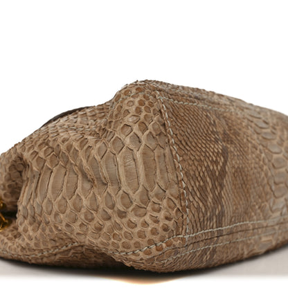 Prada Snakeskin Shoulder Bag Naturale 8 of 10