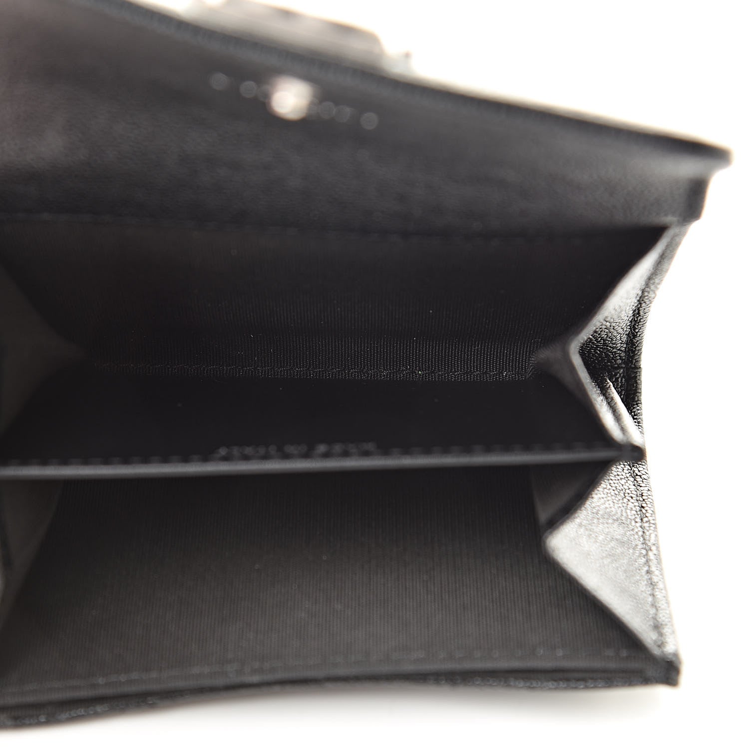 Chanel Caviar Quilted Boy Flap Card Holder Black 5 of 9