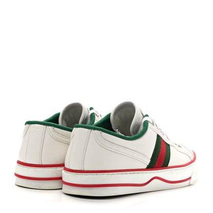 Gucci Canvas Web Womens GG Mignon Sneakers 37.5 White 4 of 8