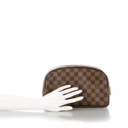 Louis Vuitton Damier Ebene Toiletry Bag 25 2 of 7