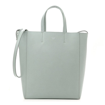 Celine Grained Calfskin Small Vertical Cabas Mineral 1 of 10