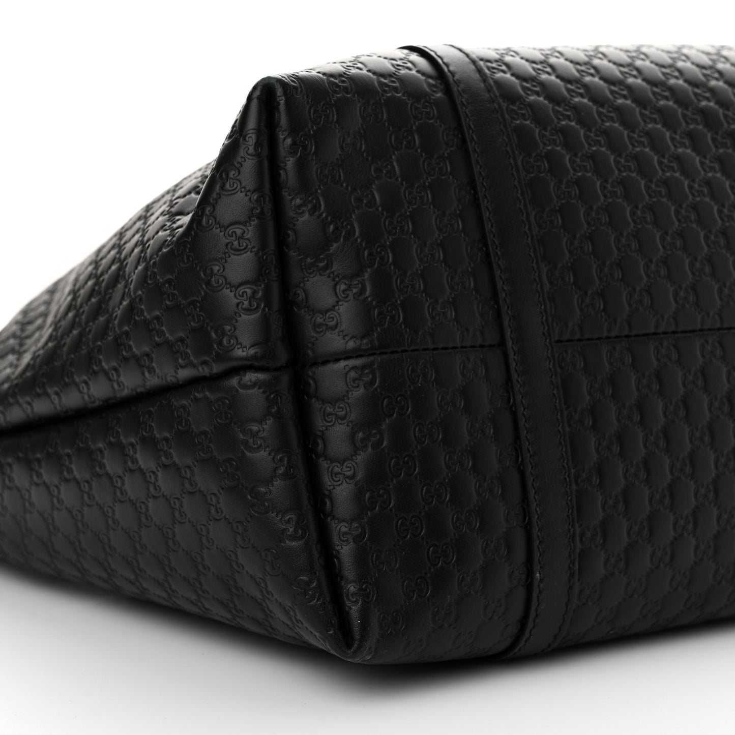 Microguccissima Medium Joy Tote Black