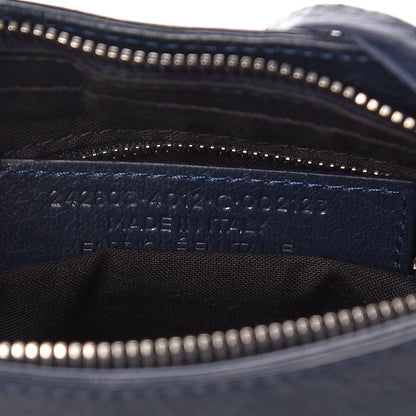 Balenciaga Agneau Classic Silver Hardware Hip Bleu Obscur 7 of 9