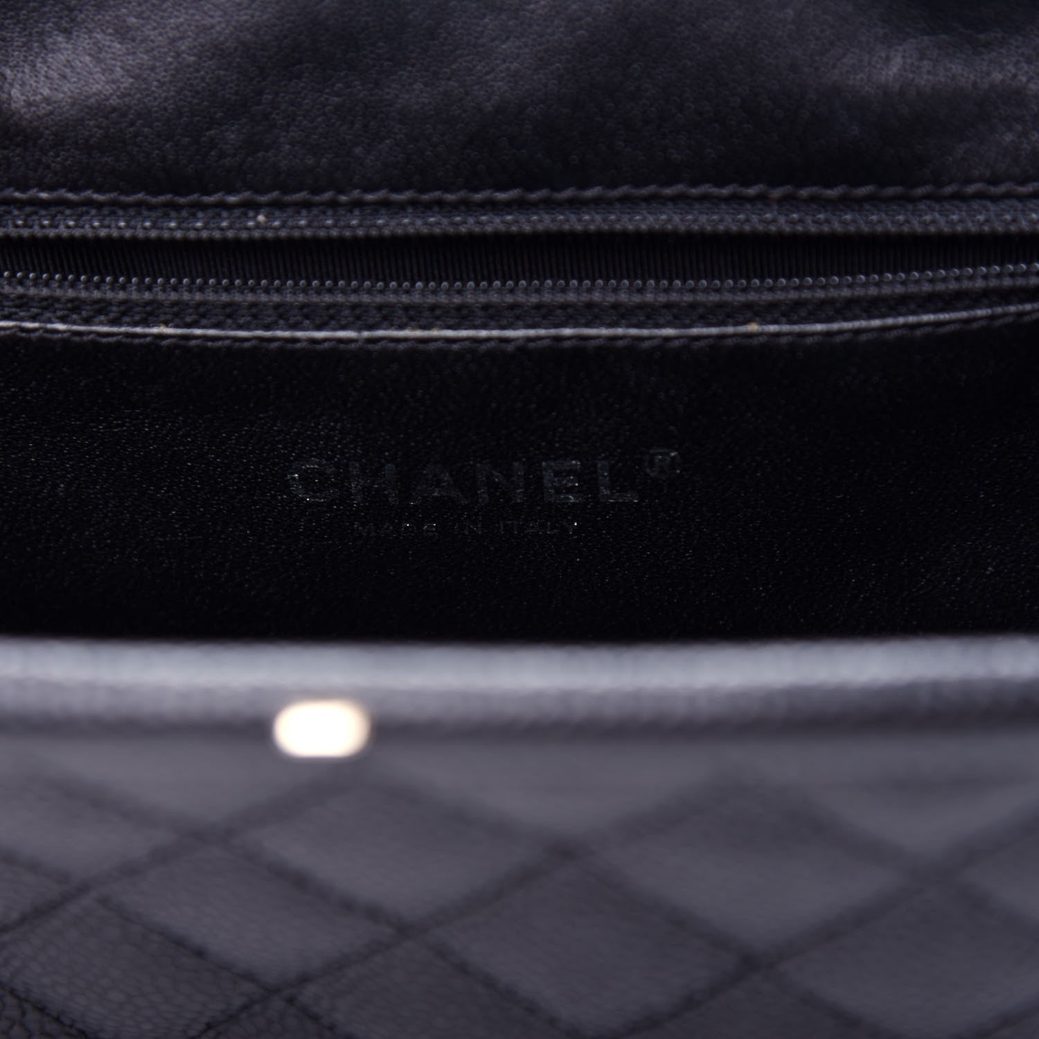 Chanel Caviar Quilted Timeless Clutch Black 6 of 8