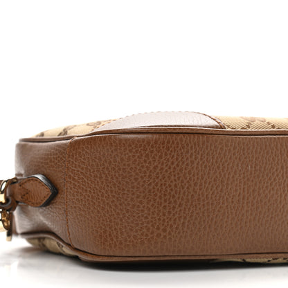 Gucci Monogram Mini Bree Messenger Bag Beige Tabacco 11 of 12