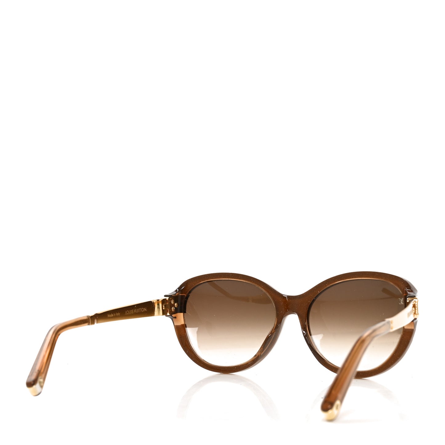 Petit Soupcon Cat Eye Sunglasses Z0487W Brown