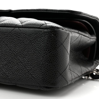 Chanel Caviar Quilted Medium Double Flap Black 10 of 10