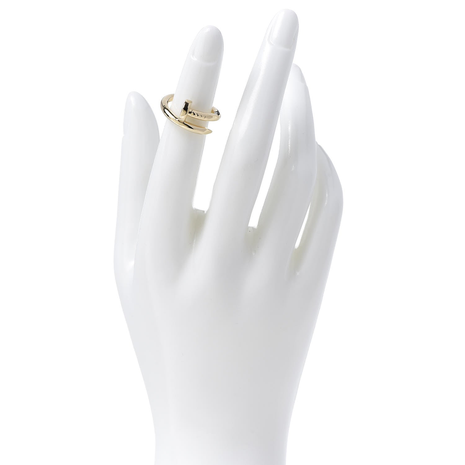 Cartier 18K Yellow Gold Juste Un Clou Ring 49 4.75 2 of 7