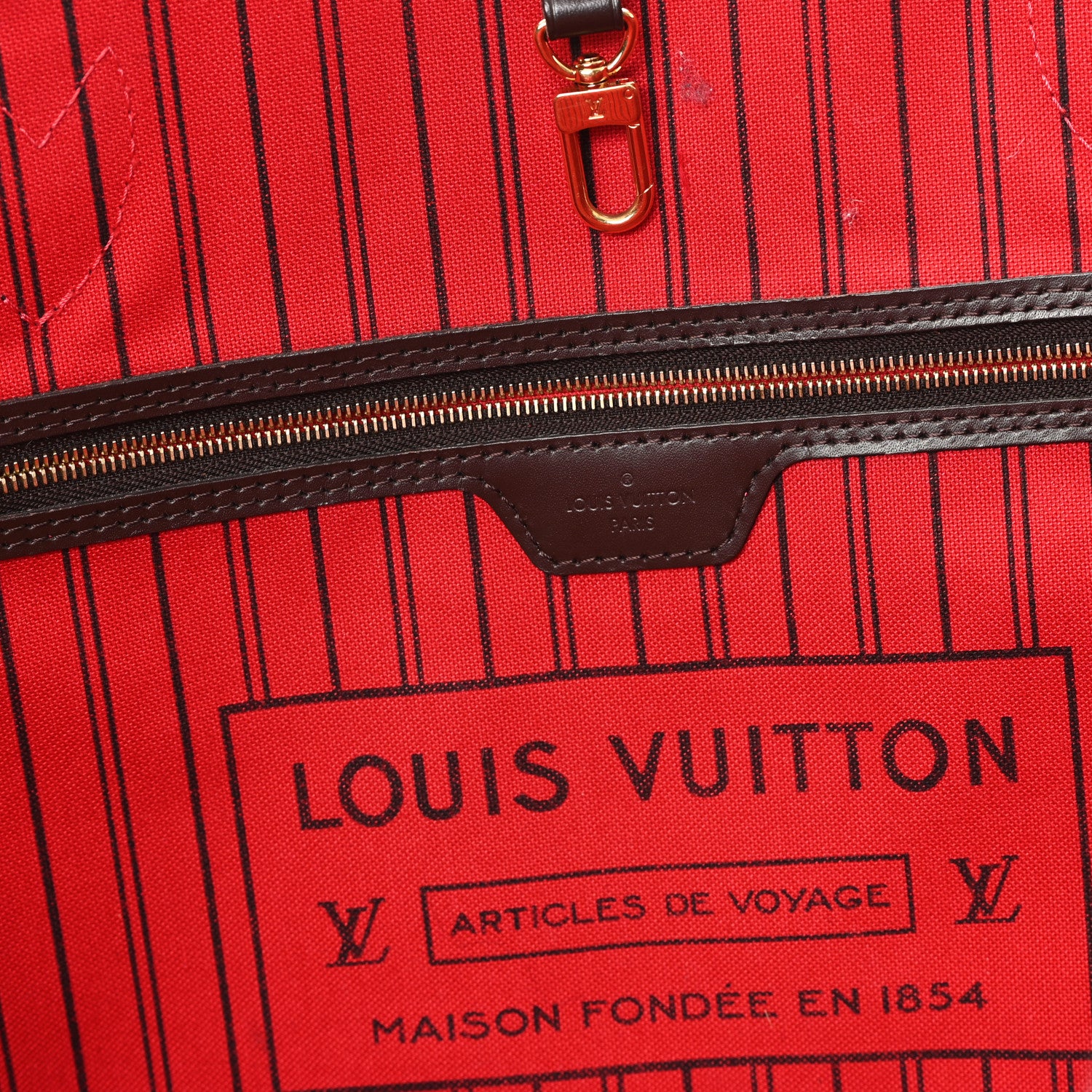 Louis Vuitton Damier Ebene Neo Neverfull GM 6 of 12
