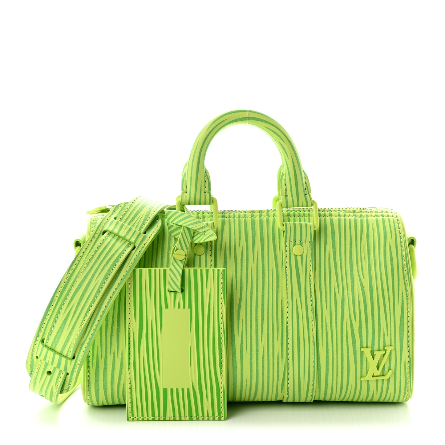 LV X Park Seo-Bo Epi Bandouliere 25  Green