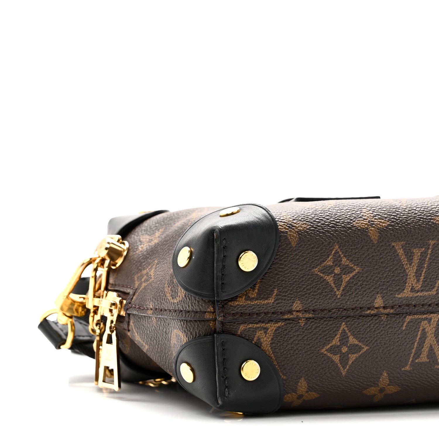 Louis Vuitton Monogram Petite Malle Souple Black 8 of 9