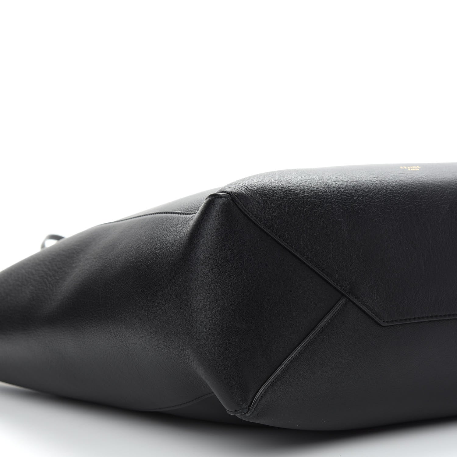 Celine Calfskin Large Clasp Cabas Black 8 of 9