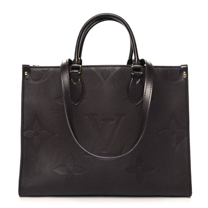 Louis Vuitton Empreinte Monogram Giant OnTheGo MM Chocolate 1 of 11