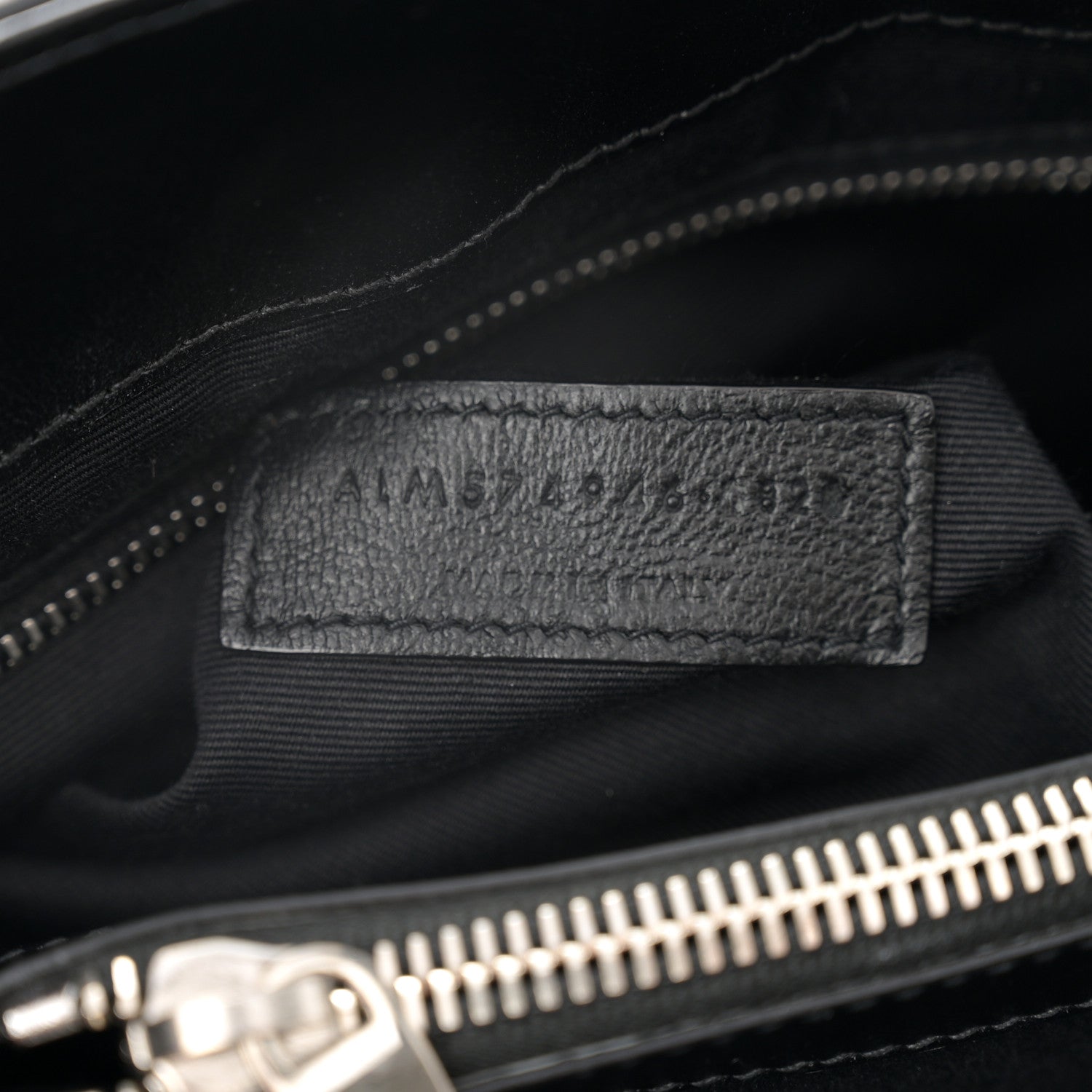 Saint Laurent Calfskin Y Quilted Monogram Medium Loulou Chain Satchel Black 8 of 11