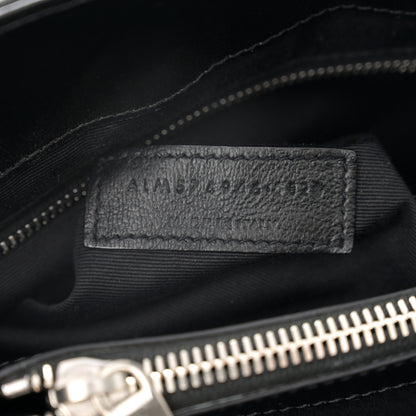 Saint Laurent Calfskin Y Quilted Monogram Medium Loulou Chain Satchel Black 8 of 11