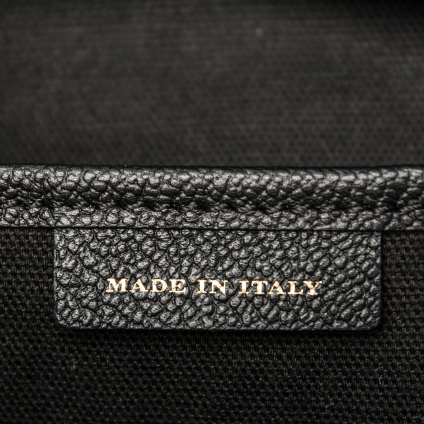Soft Grain Calfskin House Check Small Helmsley Crossbody Black