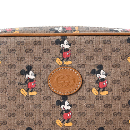 Gucci X DISNEY Mini Vintage GG Supreme Monogram Mickey Mouse Small Belt Bag 90 36 Beige Vintage Sun Oil 11 of 12