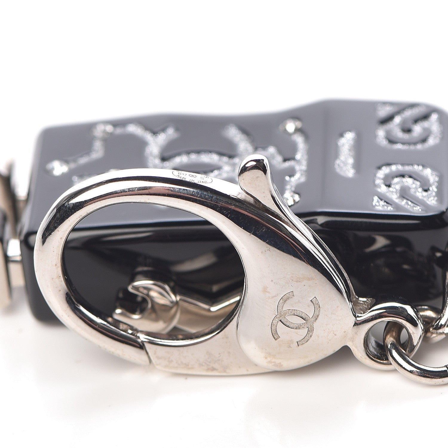 Chanel Resin Crystal CC Robot Bag Charm Black 468283 – FASHIONPHILE