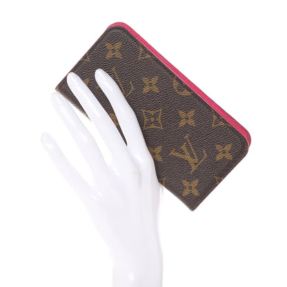 Louis Vuitton Monogram iPhone X Folio Case Rose Pop 2 of 7