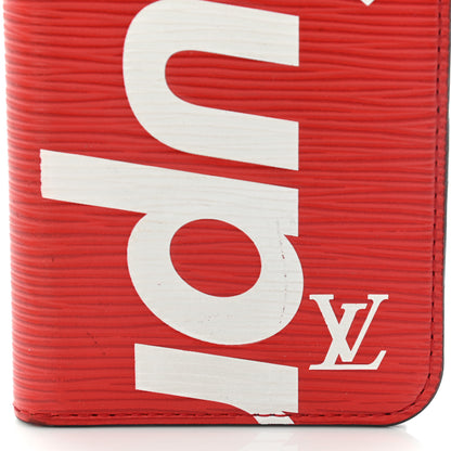 Louis Vuitton X SUPREME Epi iPhone 7 Plus Folio Case Red 7 of 8