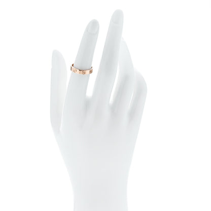 Cartier 18K Pink Gold 3.5mm LOVE Wedding Band Ring 51 5.75 2 of 5