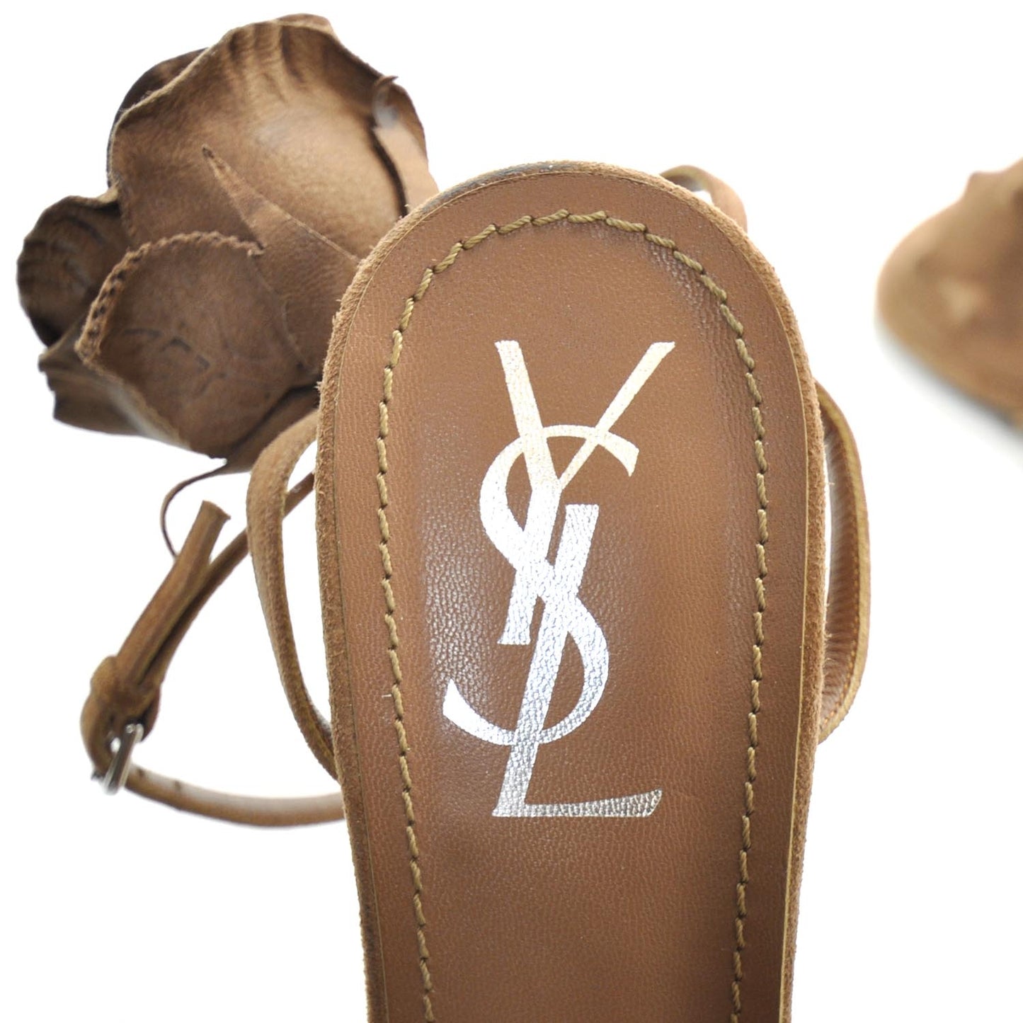 Suede Chloris Rose Sandals 38