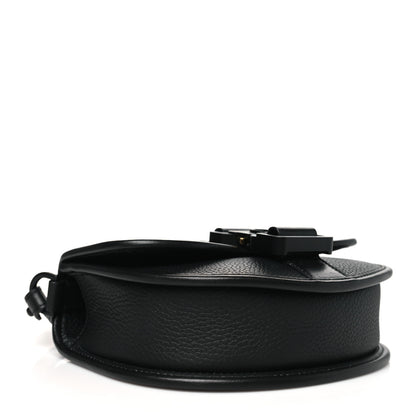 Christian Dior Grained Calfskin Mini Gallop Bag With Strap Black 4 of 10