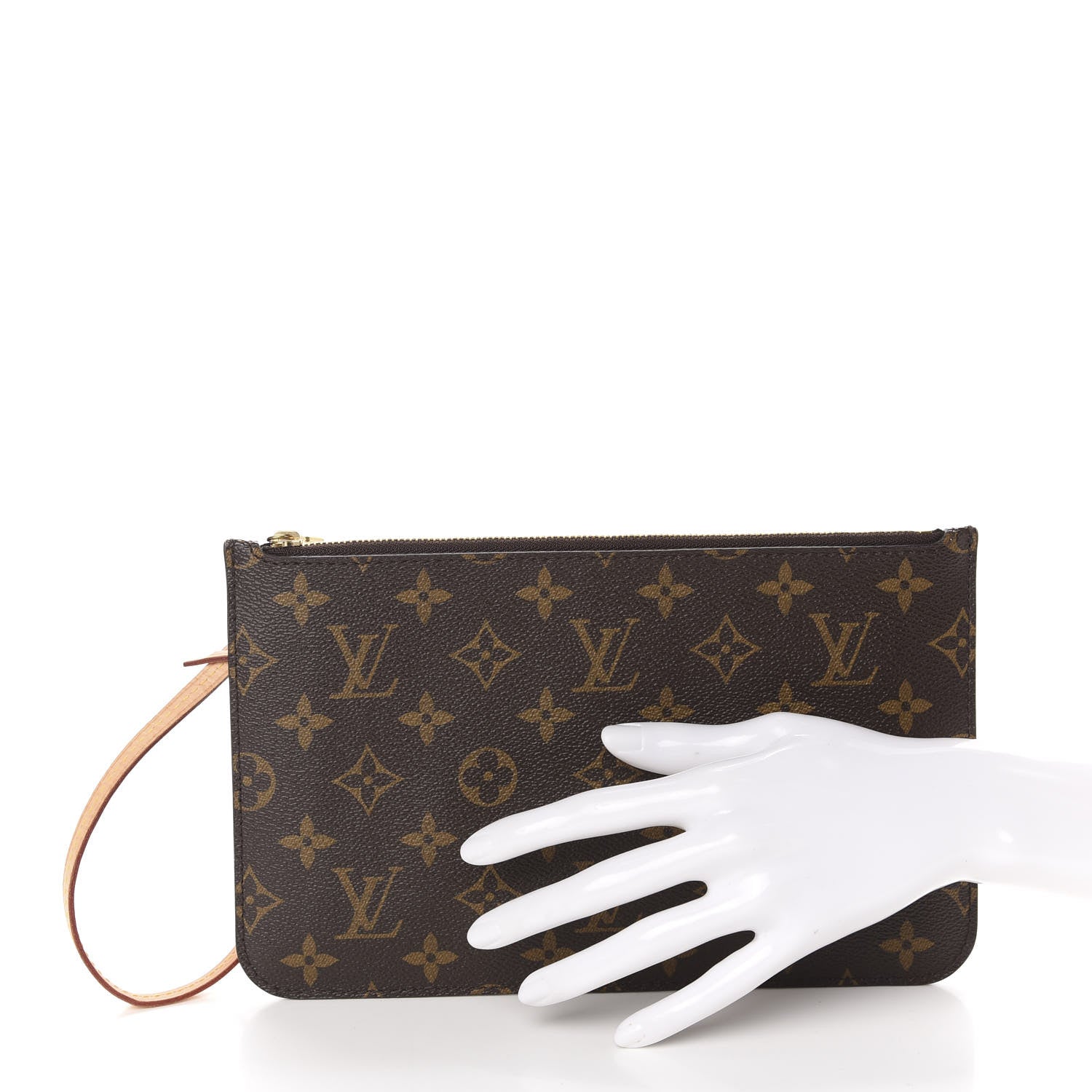 Louis Vuitton Monogram Neverfull MM GM Pochette 2 of 7