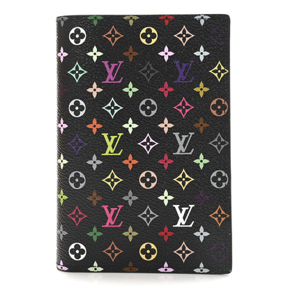 Louis Vuitton LV X TM Monogram Multicolor Passport Cover Black 1 of 7