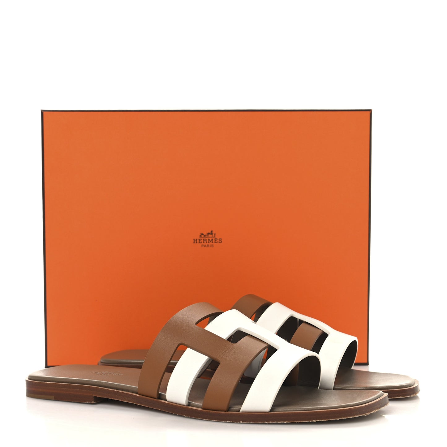 Calfskin Amore Sandals 41 White Naturel
