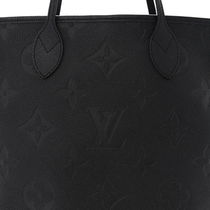 Louis Vuitton Empreinte Monogram Giant Neverfull MM Black 7 of 10