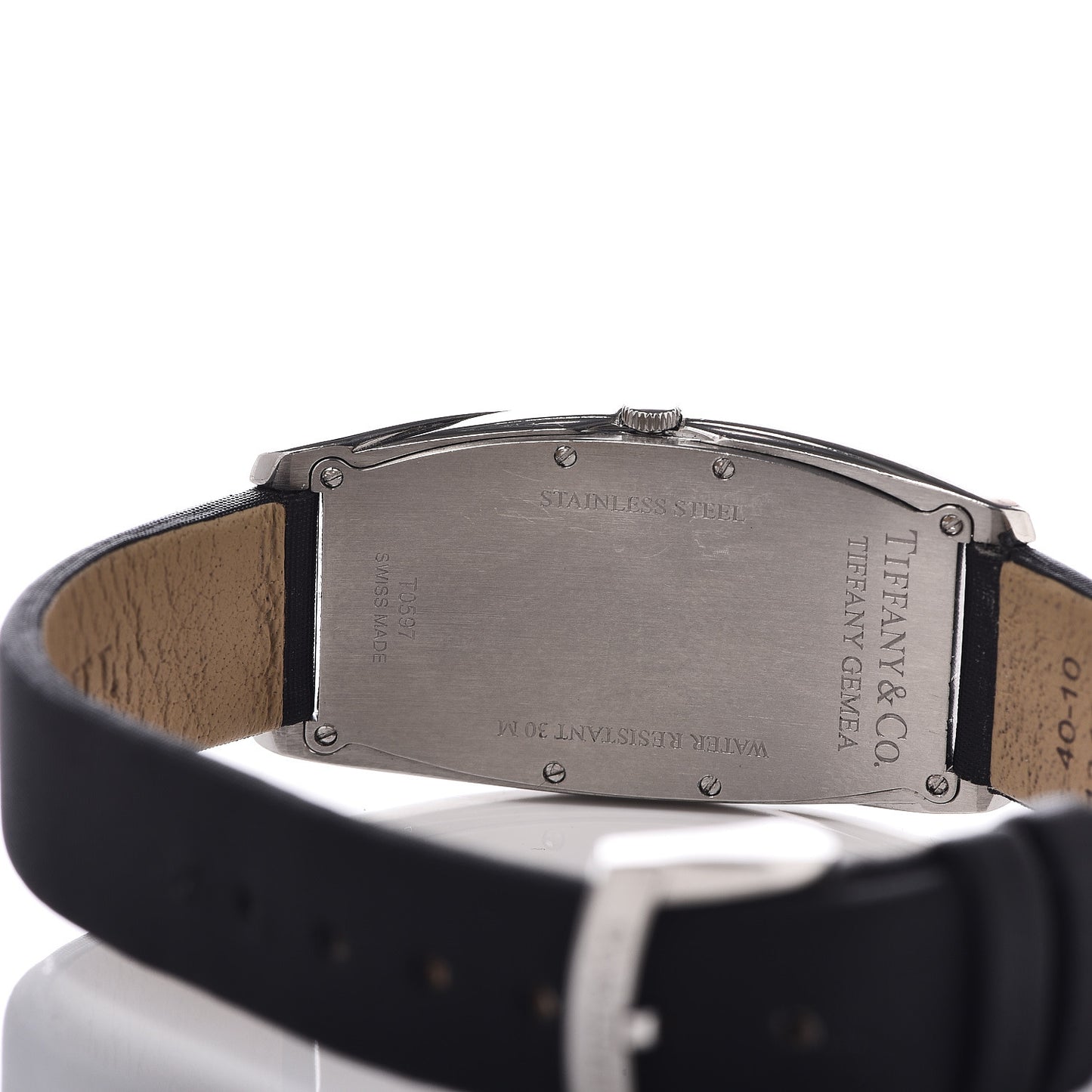 Stainless Steel Calfskin 22mm Gemea Quartz Watch
