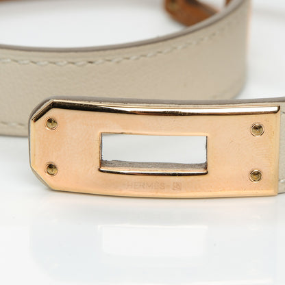 Hermes Swift Kelly Double Tour Bracelet XS Craie 4 of 8