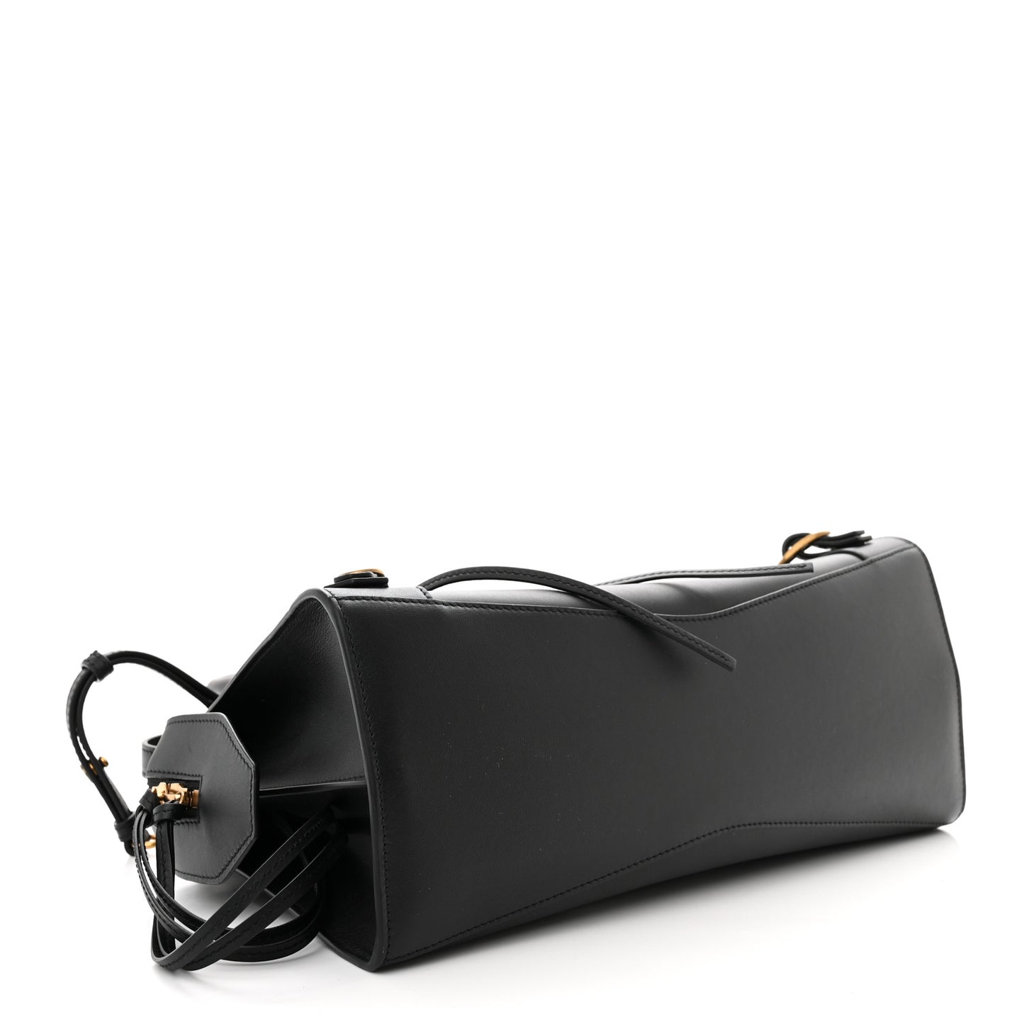 Smooth Calfskin Neo Classic Brass Hardware S City Black