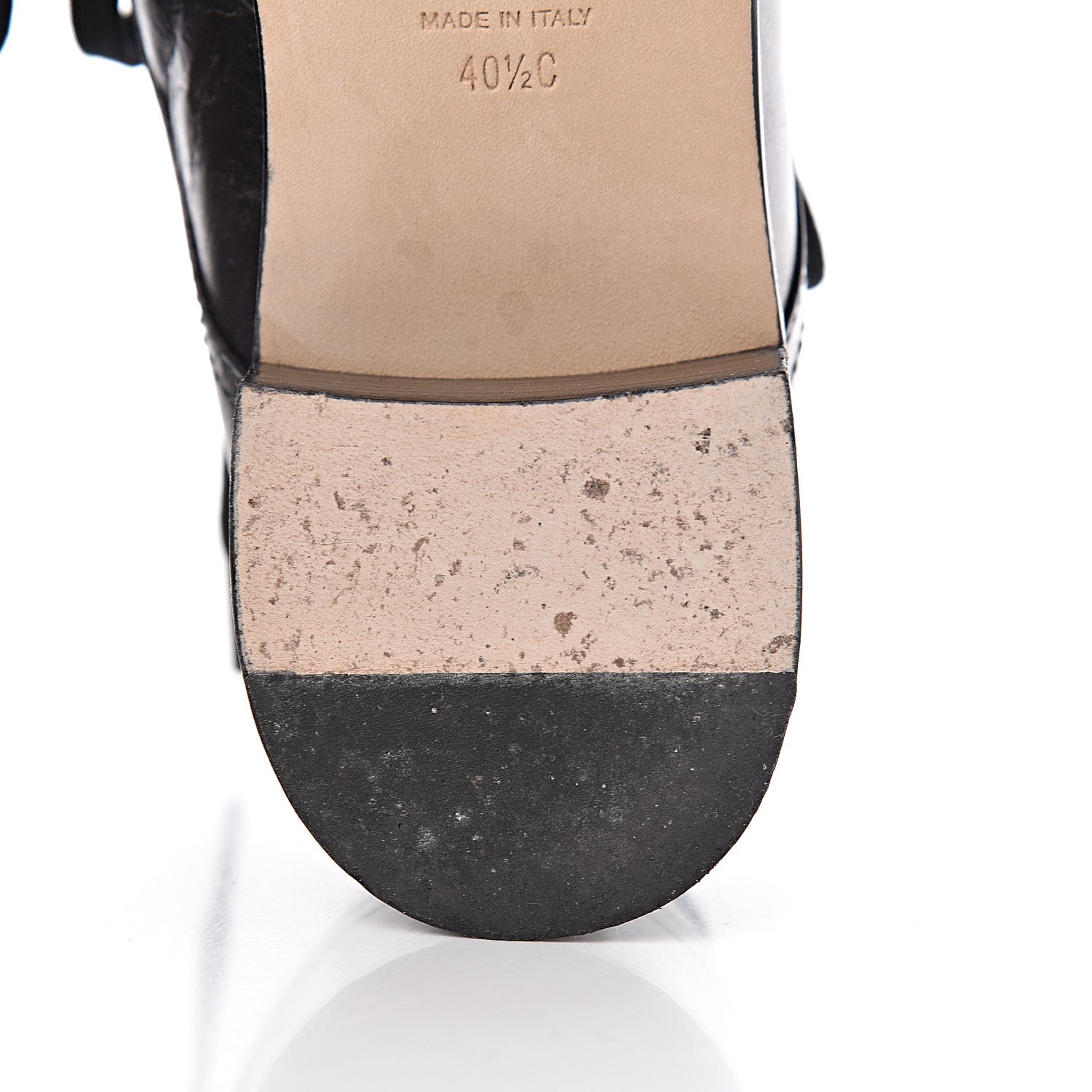 Chanel Metallic Calfskin CC Ankle Boots 40.5 Silver Black 14 of 16
