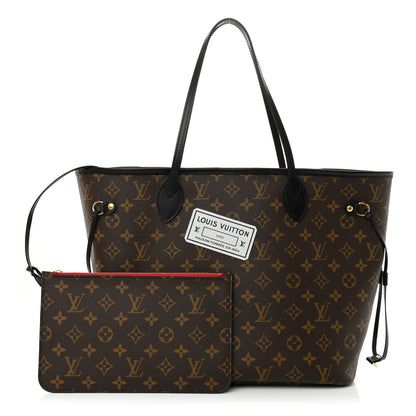 Louis Vuitton Monogram My LV World Tour Neverfull MM 3 of 11