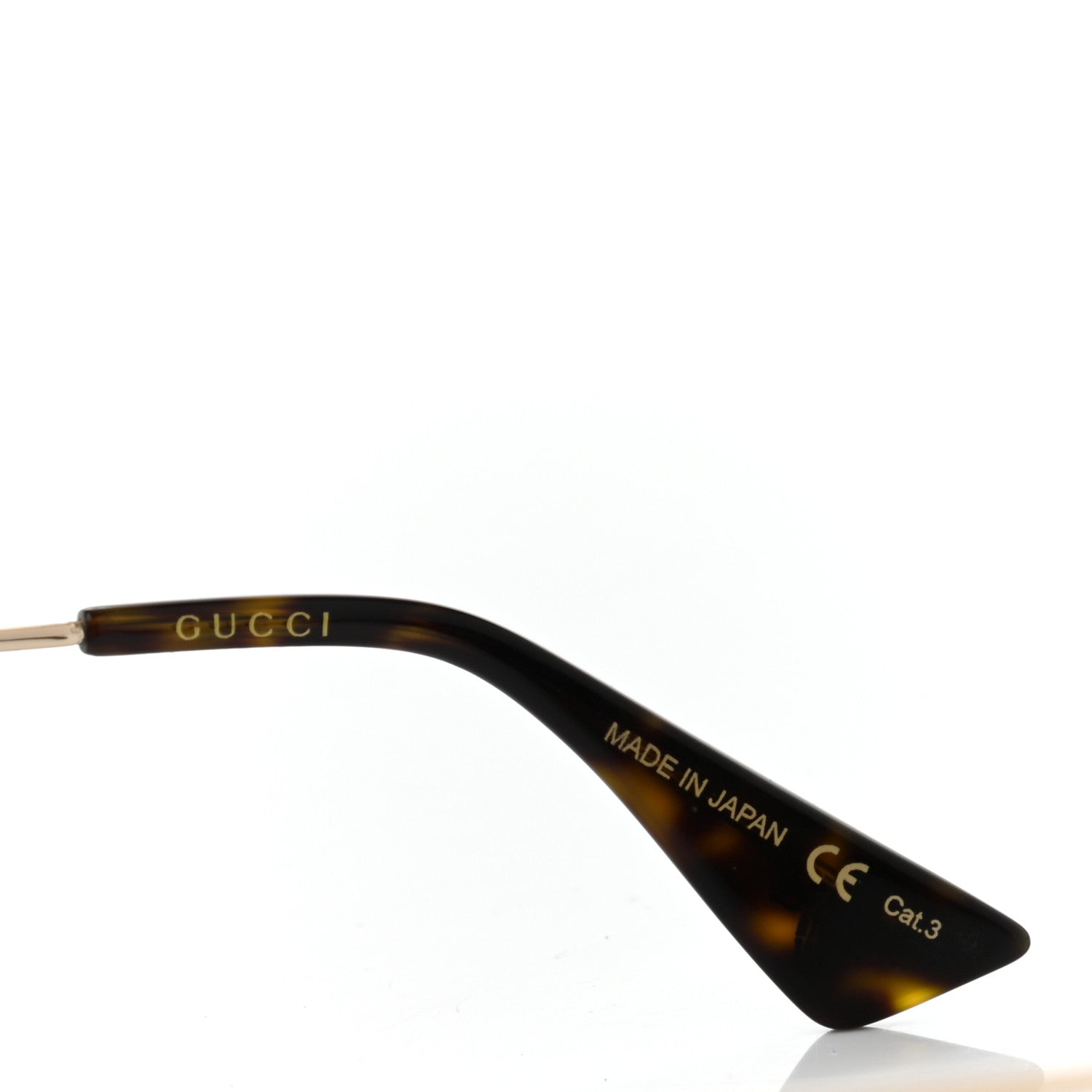 Gucci Acetate Oversize Square Frame GG0106S Sunglasses Black 7 of 8