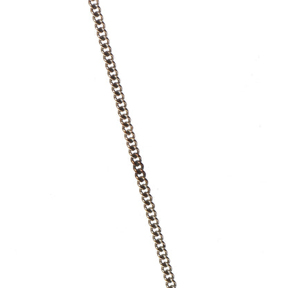 Chanel Baguette Crystal Quilted CC Pendant Necklace Gold 4 of 7