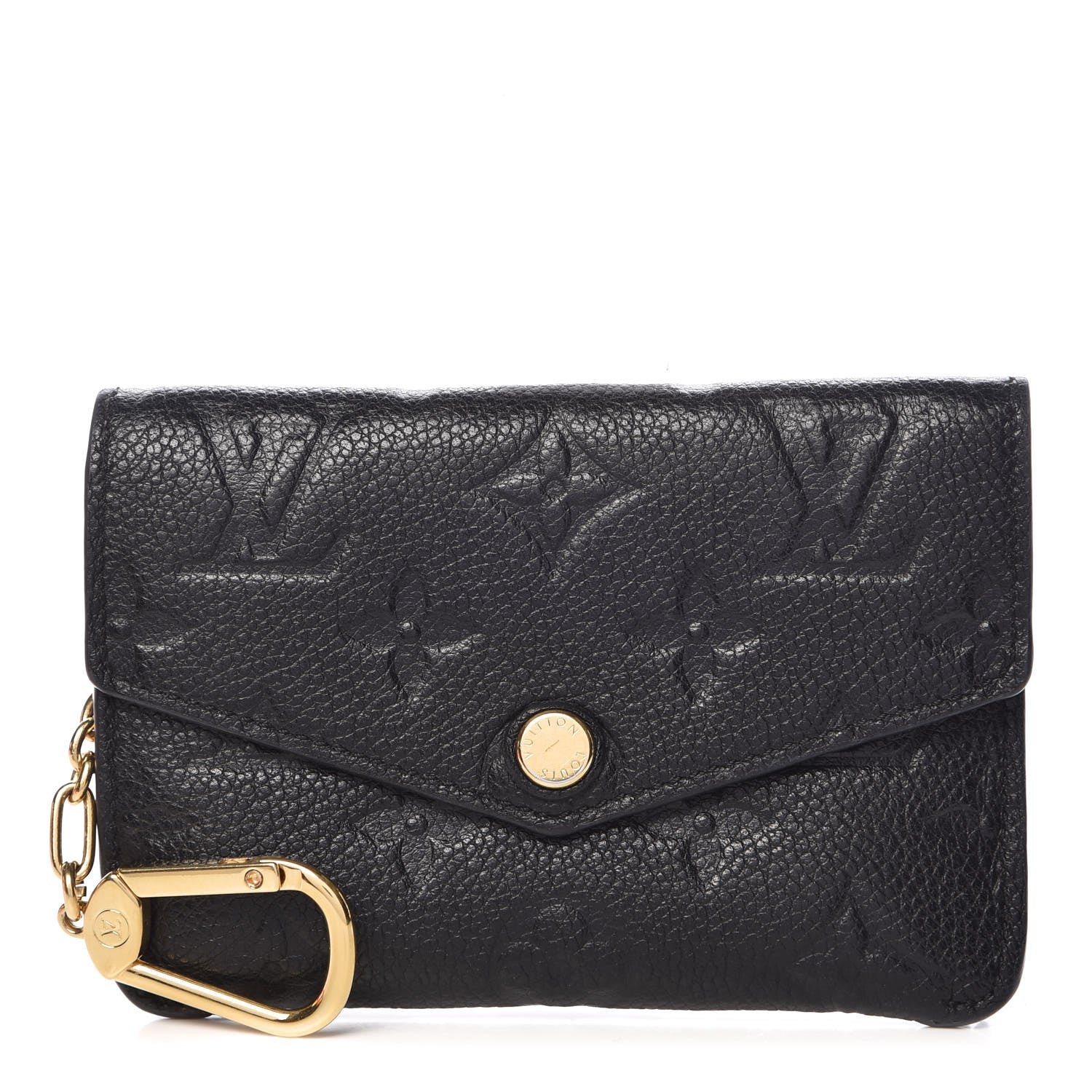 Louis Vuitton Empreinte Key Pouch Black 1 of 8