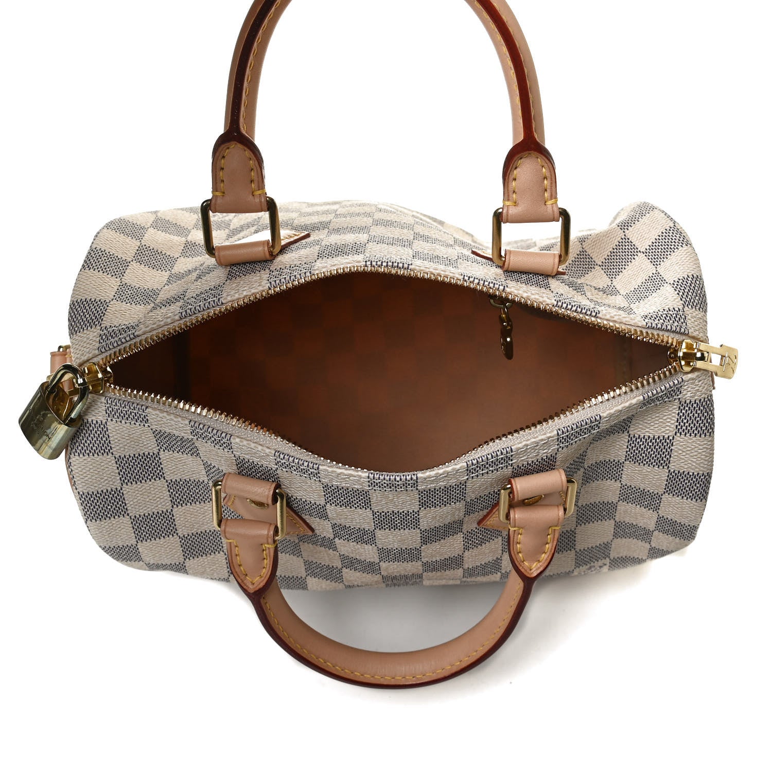 Louis Vuitton Damier Azur Speedy Bandouliere 25 5 of 11