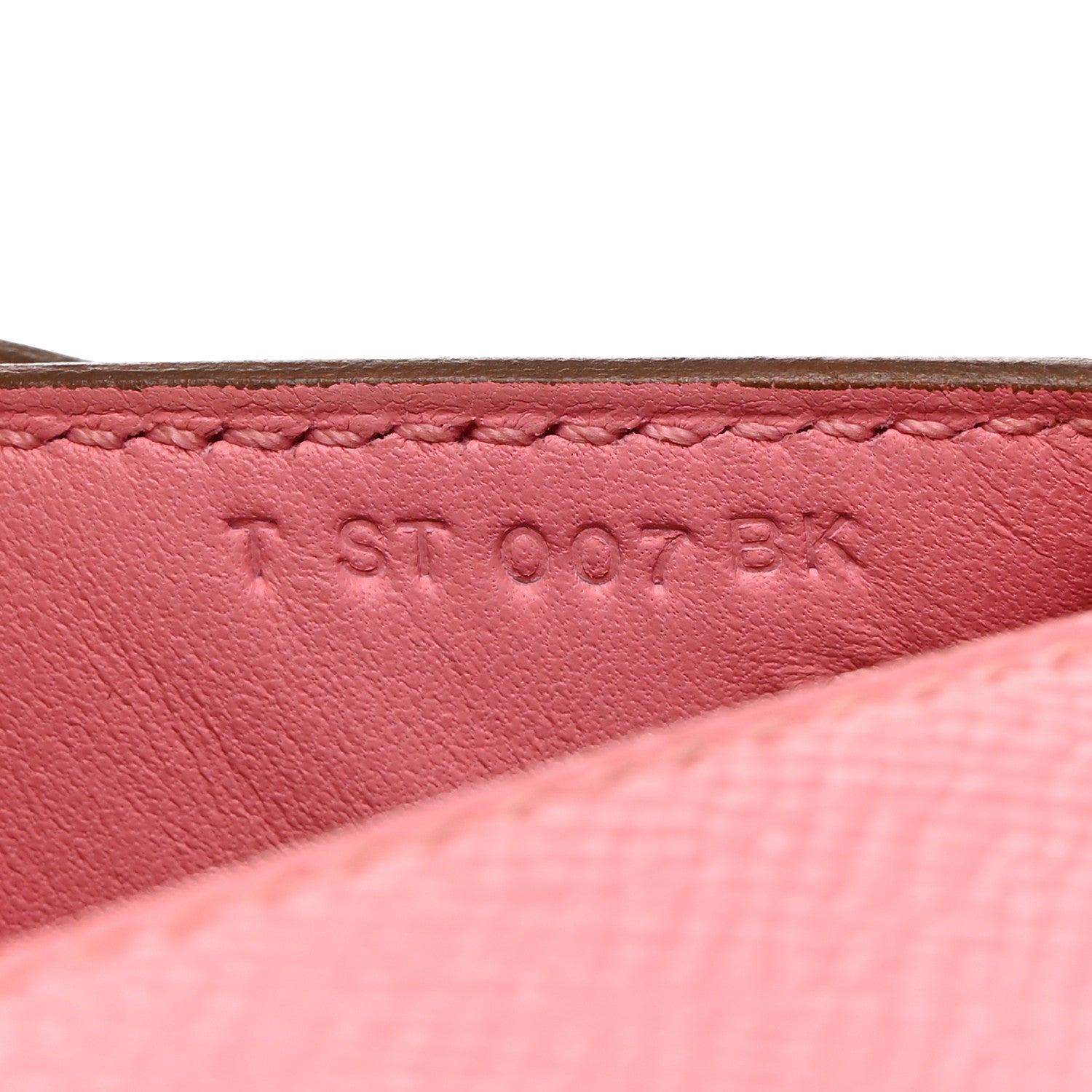 Hermes Epsom Kelly Pochette Clutch Rose Confetti 4 of 13