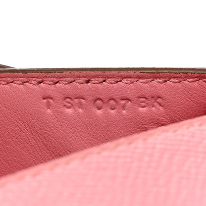 Hermes Epsom Kelly Pochette Clutch Rose Confetti 4 of 13