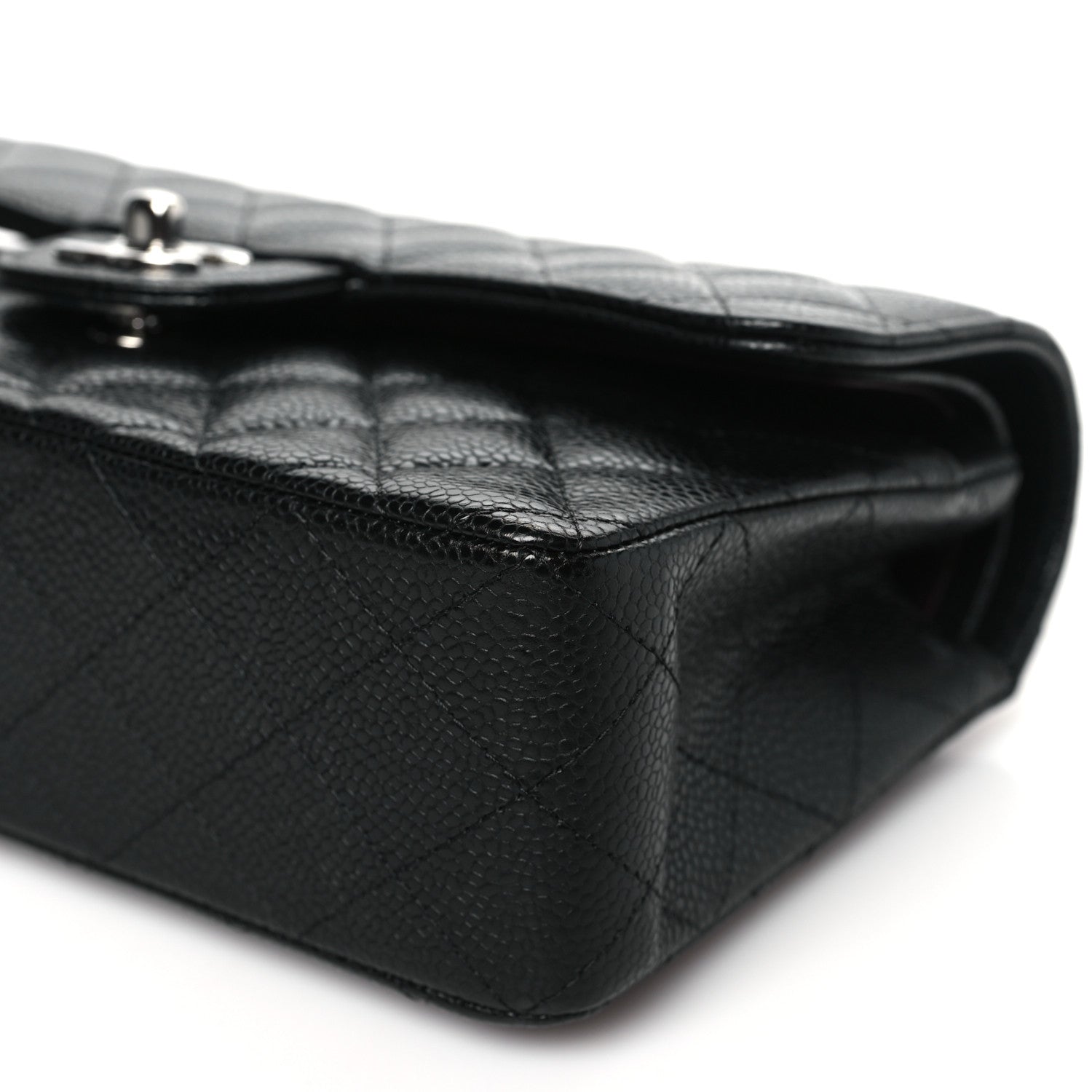 Chanel Caviar Quilted Small Double Flap Black 10 of 11