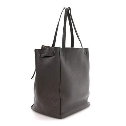 Celine Soft Grained Calfskin Medium Belt Cabas Phantom  Grey 3 of 10